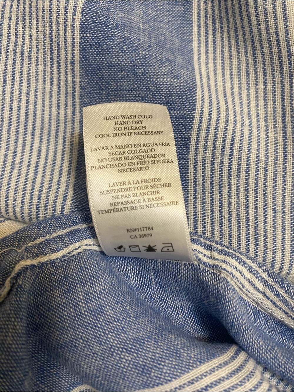 Rails Charli Shirt Linen Blend - Nevis Stripe - Picture 10 of 11